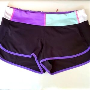 LULULEMON SPEED SHORTS Size 8